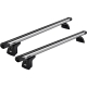 Bagażnik Dachowy Thule SlideBar Evo Hyundai i40 5-dr Kombi 2011- fabryczne punkty srebrny