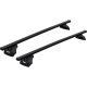 Bagażnik Dachowy Thule SquareBar Evo Jeep Grand Cherokee 5-dr SUV 2011- zintegrowane relingi czarny