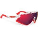 Okulary rowerowe Rudy Project Defender RP Optics biało-czerwone