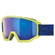 Gogle narciarskie Uvex Athletic FM limonkowo-niebieskie