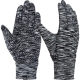 Rękawiczki Viking Katia czarno-białe