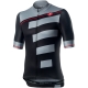 Koszulka rowerowa Castelli Trofeo czarno-szara