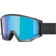Gogle narciarskie Uvex Athletic CV czarno-niebieskie