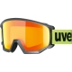 Gogle narciarskie Uvex Athletic CV czarno-limonkowe