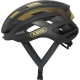 Kask rowerowy Abus AirBreaker czarno-złoty