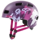 Kask rowerowy orzech Uvex HLMT 4 CC hearts fioletowy