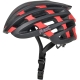 Kask rowerowy ProX No Limit czarno-czerwony