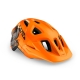 Kask rowerowy MET Eldar pomarańczowo-szary