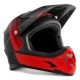 Kask rowerowy Fullface Bluegrass Intox czarno-czerwony