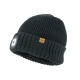 Czapka zimowa SealSkinz LED Roll Cuff czarna - L/XL