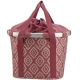 Koszyk na rower KlickFix Bikebasket Diamonds Red