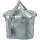 Koszyk na rower KlickFix Bikebasket Crystals Light Grey