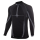 Koszulka z długim rękawem Rogelli Compression czarna