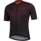 Koszulka rowerowa Rogelli Weave czarno-czerwona