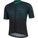 Koszulka rowerowa Rogelli Weave czarno-zielona