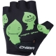 Rękawiczki Chiba Cool Kids czarno zielone