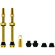 Zestaw wentyli Muc-Off V2 Tubeless Valves złoty