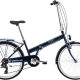 Rower składany Romet Jubilat Eco niebieski