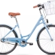 Rower miejski damski Romet Pop Art 26 Eco niebieski