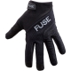 Rękawiczki rowerowe Fuse Protection Echo czarne - S