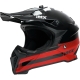 Kask cross IMX FMX-02 czarno-czerwony