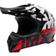 Kask cross IMX FMX-02 biało-czerwony