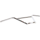 Kierownica BMX Fiend Raekes 4-Piece chrom