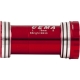 Suport rowerowy CEMA BBright42 Interlock Shimano 24mm ceramiczny czerwony