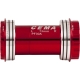 Suport rowerowy CEMA PF30A Cannondale Asym Interlock ceramiczny GXP czerwony