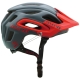 Kask rowerowy 7iDP M2 szaro-czerwony