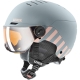 Kask narciarski Uvex Rocket Jr Visor szary