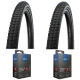 Komplet opon i dętek Schwalbe Marathon Plus Tour 26 Smartguard Reflex SV13