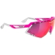 Okulary Rudy Project Defender Klaebo Pink Fluo Multilaser Red