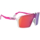 Okulary Rudy Project Spinshield White-Pink Fluo Multilaser Red