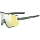 Okulary rowerowe Uvex Sportstyle 236 Set zielono-czarne