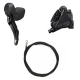 Klamkomanetka Shimano GRX ST-RX400-L + zacisk
