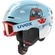 Kask narciarski Uvex Viti Set błękitny