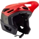 Kask rowerowy Fox Dropframe Pro NYF MIPS czerwono-czarny