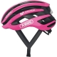Kask rowerowy Abus AirBreaker Movistar różowy