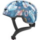 Kask rowerowy orzech Abus Skurb Kid blue sailor