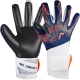 Rękawice bramkarskie Reusch Pure Contact Silver Junior biało-niebieskie - 7