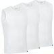 3-Pack podkoszulek bez rękawów GripGrab Ultralight Mesh biały