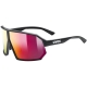 Okulary rowerowe Uvex Sportstyle 237 czarne (czerwone soczewki)