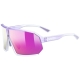 Okulary rowerowe Uvex Sportstyle 237 fioletowe (fioletowe soczewki)