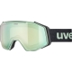 Gogle narciarskie Uvex Gravity FM czarno-zielone