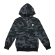 Bluza z kapturem dziecięca Fox Junior Fox Head Black Camo - YXL