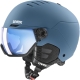 Kask narciarski Uvex Wanted Visor niebieski