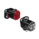 Zestaw lampek rowerowych Lezyne Femto USB-C Drive czarny