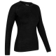 Koszulka termoaktywna z długim rękawem damska GripGrab Merino Blend Thermal czarna