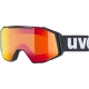 Gogle narciarskie Uvex Gravity FM czarno-czerwone